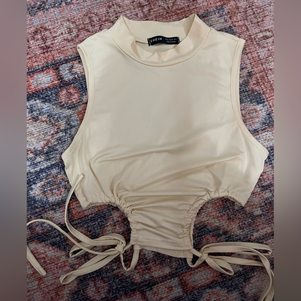 Small SHEIN cut out crop top